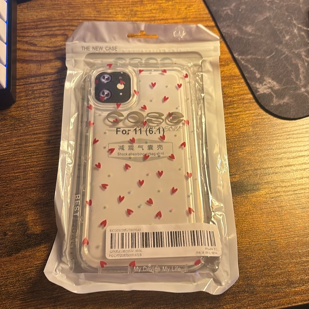 red heart case